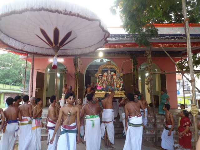 Thiruvallikeni Sri Ramar Utsavam day 1  2014 -10