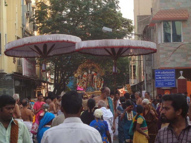 Thiruvallikeni Sri Ramar Utsavam day 1  2014 -14