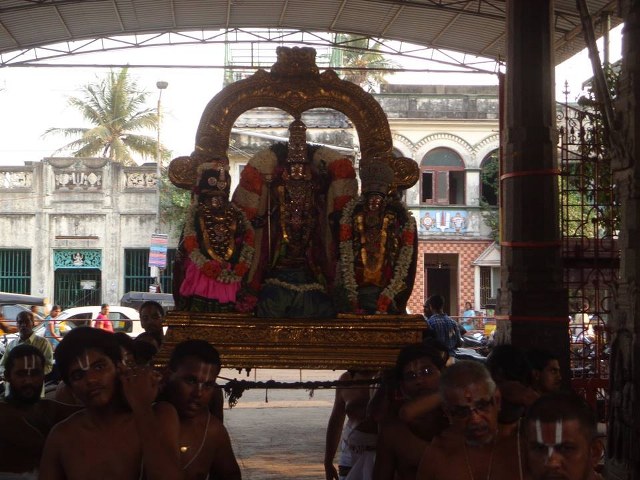 Thiruvallikeni Sri Ramar Utsavam day 1  2014 -18