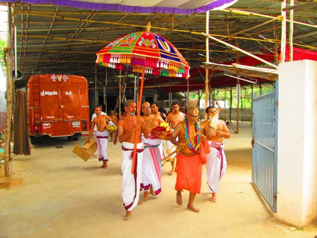 45th Azhagiyasingar Vigraham for Sampraokshanam at Brindavanam 2014--08