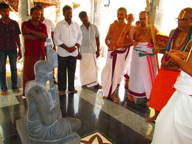 45th Azhagiyasingar Vigraham for Sampraokshanam at Brindavanam 2014--12