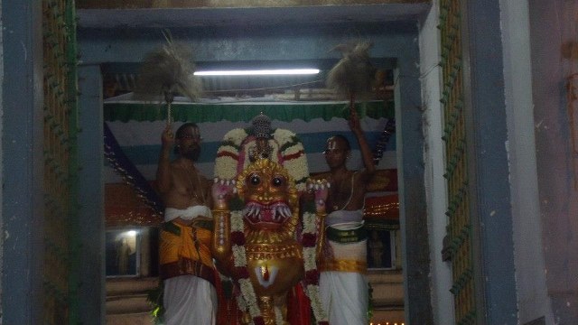 Aminjikarai Sri Prasanna Varadaraja Perumal Temple Vaikasi Brahmotsavam Simha Vahanam 2014 -04