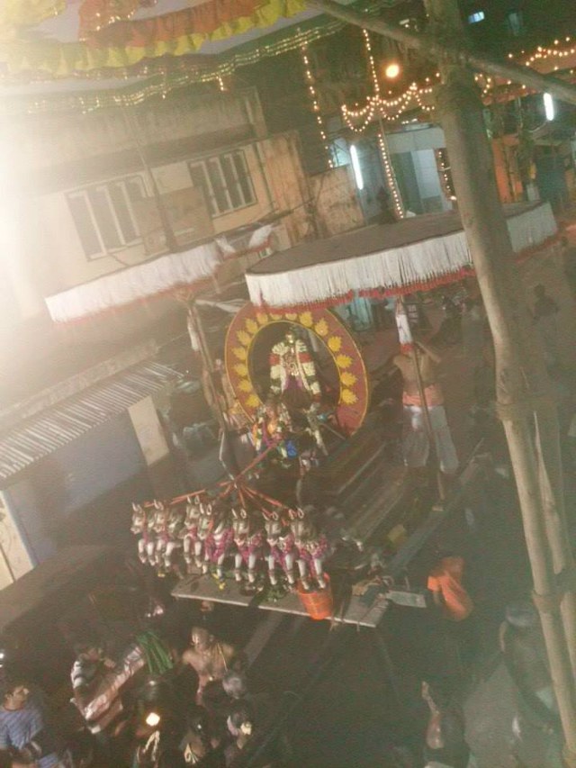 Aminjikarai Sri Prasanna Varadharaja Perumal Brahmotsavam day 2  Surya Prabhai  2014 -4