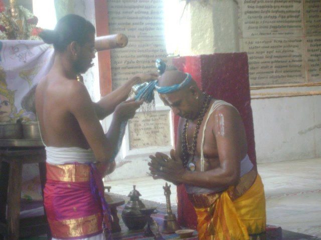 Aminjikarai Sri Prasanna varadaraja Perumal Temple Vaikasi Brahmotsavam Dvajaraohanam 2014 -13