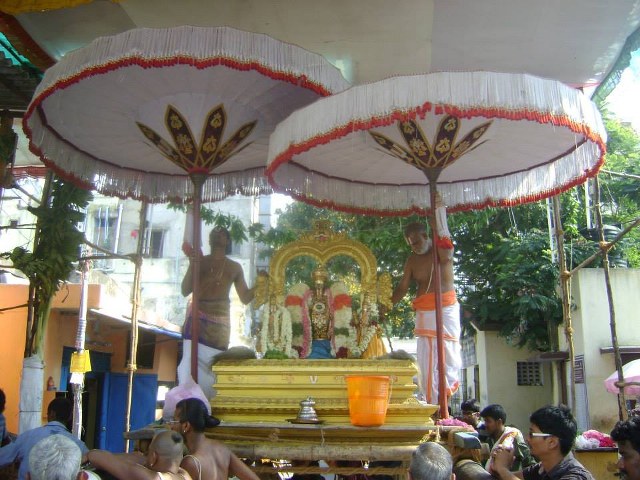 Aminjikarai Sri Prasanna varadaraja Perumal Temple Vaikasi Brahmotsavam Dvajaraohanam 2014 -15