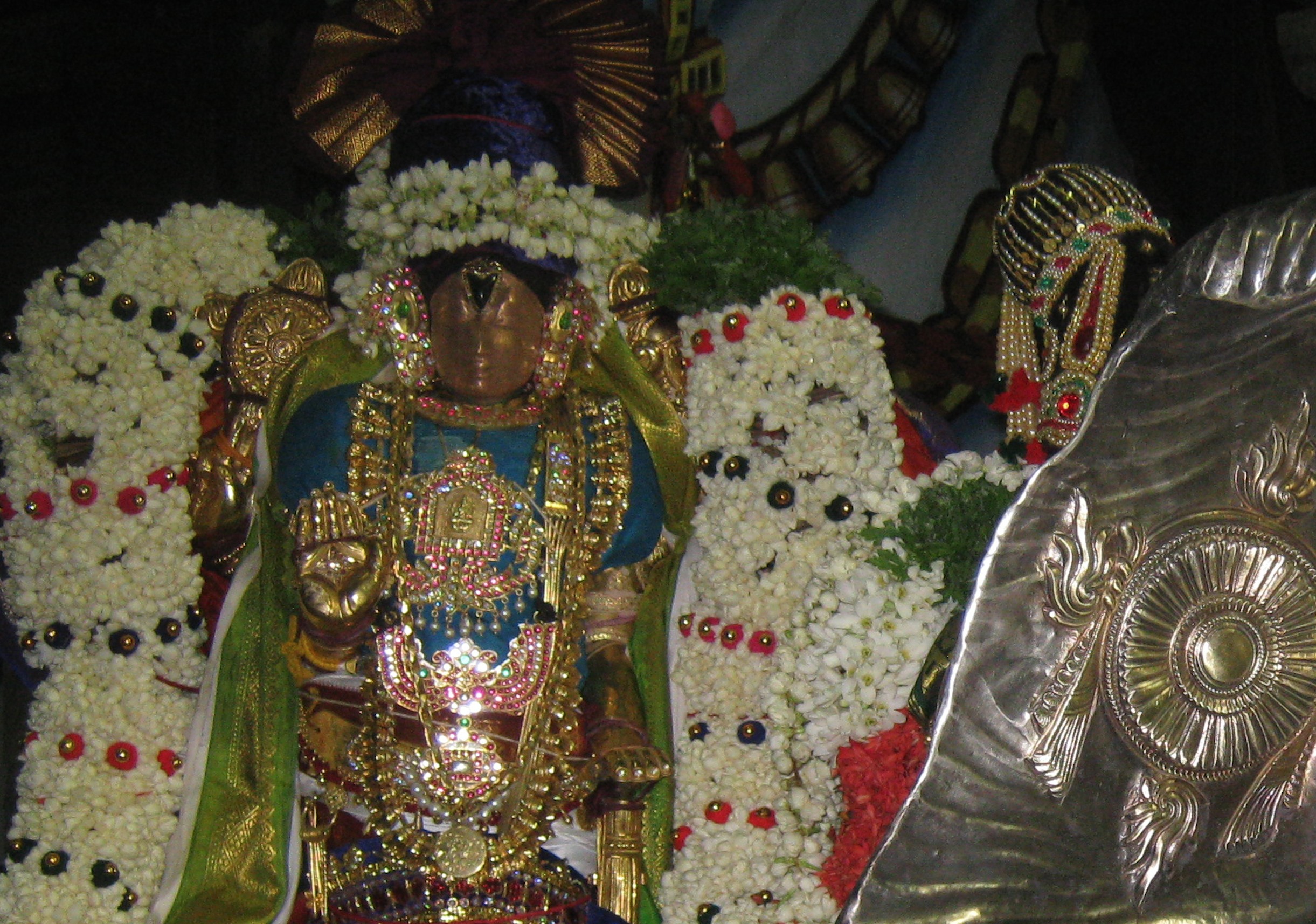 Chithirai Brahmotsavam Sarangapani on yanai Vahanam