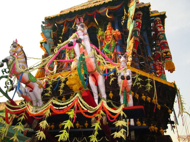 Kanchi Varadharaja Perumal Temple Vaikasi Brahmotsavam Thiruther 2014 -16