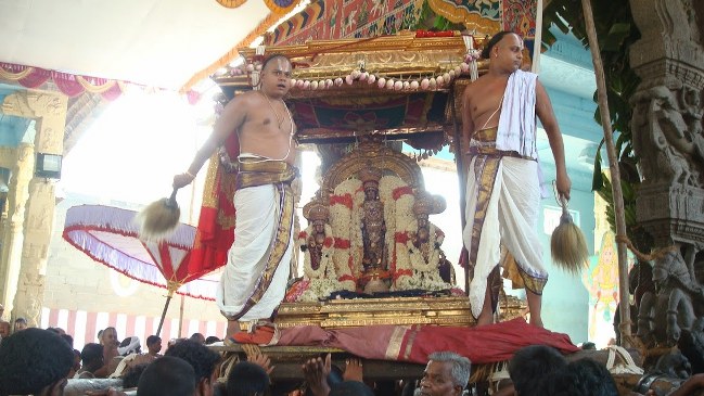 Kanchipuram Sri Devarajaswami Kovil Vaikasi Brahmotsavam- Dvajarohanam  2014 -58