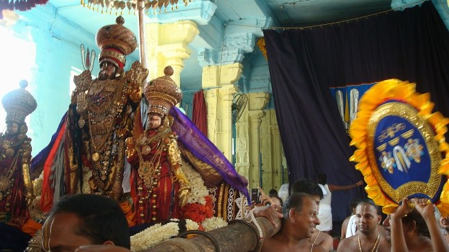 Kanchipuram Sri Devarajaswami Kovil Vaikasi Brahmotsavam- Dvajarohanam  2014 -64