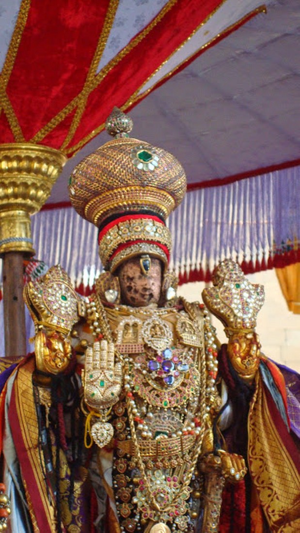 Kanchipuram Sri Devarajaswami Kovil Vaikasi Brahmotsavam- Dvajarohanam  2014 -71