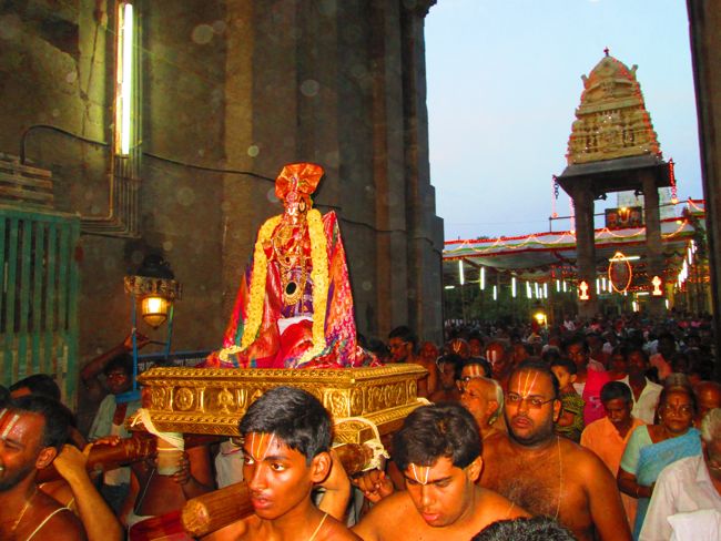 Kanchipuram vaikasi Brahmotsavam Kudhirai vahanaml 2014 -14