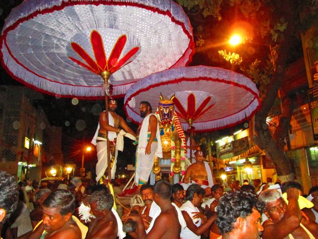 Kanchipuram vaikasi Brahmotsavam Kudhirai vahanaml 2014 -34