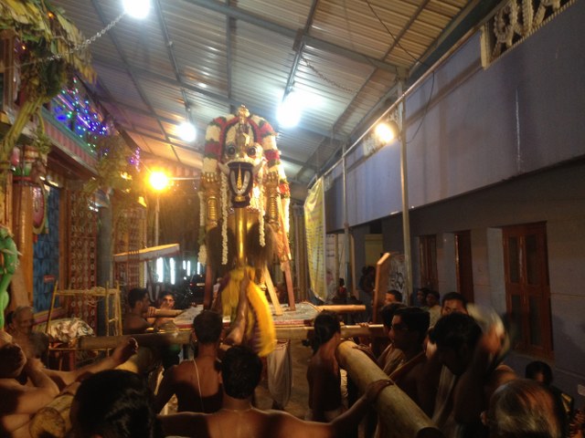 MGR Nagar Prasanna Venkatesa Perumal Avathara utsavam day 5 evening  2014 -5
