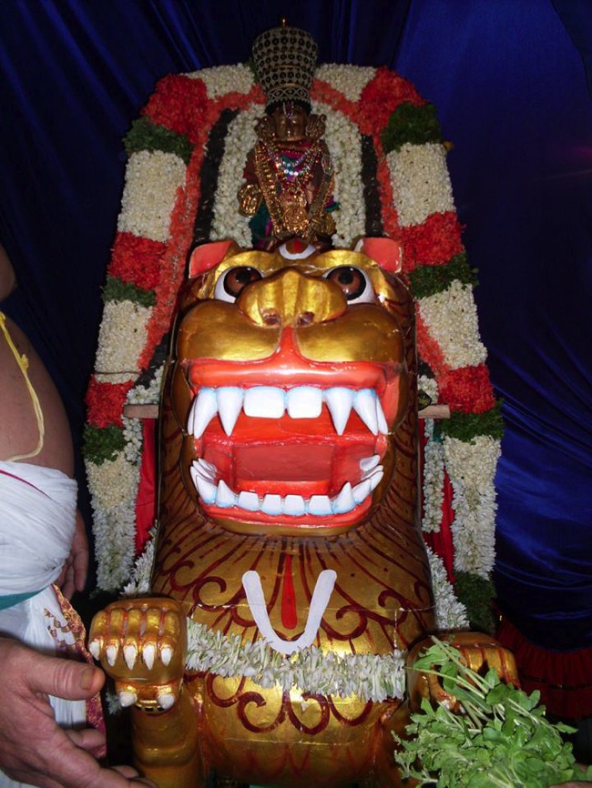 MGR nagar Jaya Varusha Avatara utsavam day 1 Simha Vahanam 2014--00
