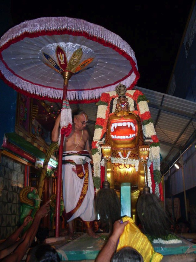 MGR nagar Jaya Varusha Avatara utsavam day 1 Simha Vahanam 2014--08
