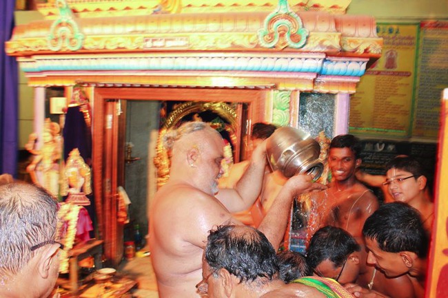 MGR nagar Venkatesa pErumal Avathara Utsavam day 9 Theerthavari 2014--0025