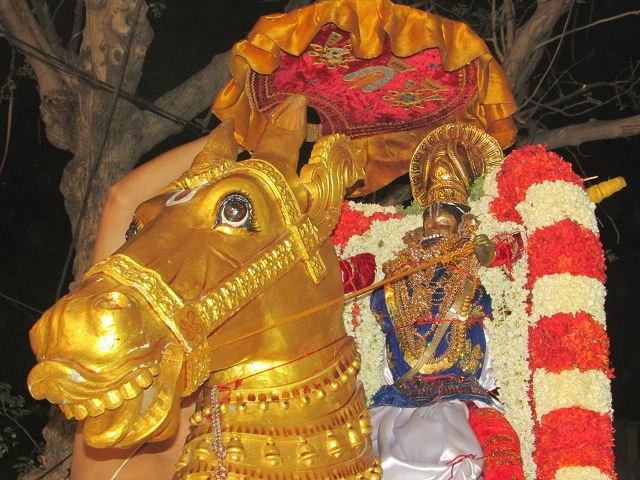 MGr nagar Prasanna Venkatesa Perumal Avatara utsavam Vedupari  2014 -03