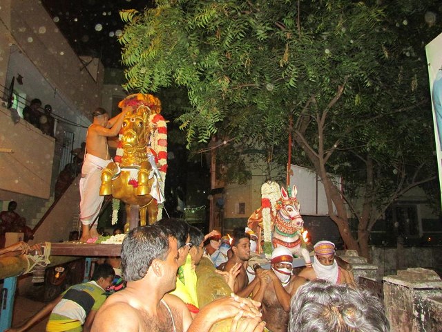MGr nagar Prasanna Venkatesa Perumal Avatara utsavam Vedupari  2014 -12