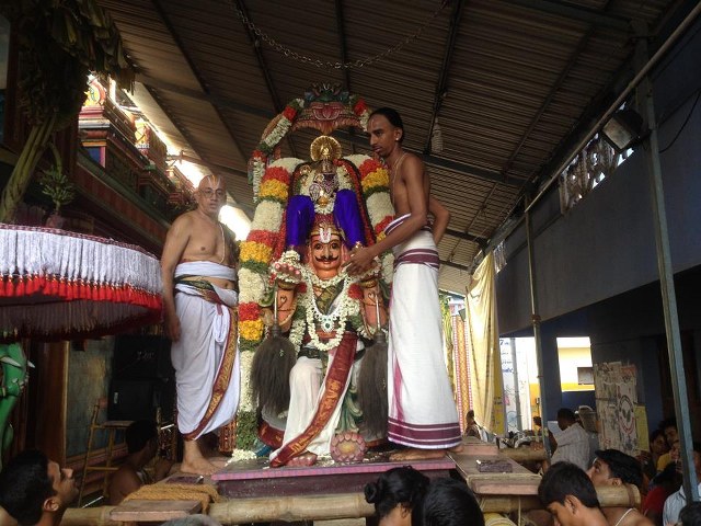 Mgr Nagar Avatara Utsavam day 2 Garuda sevai 2014 -2