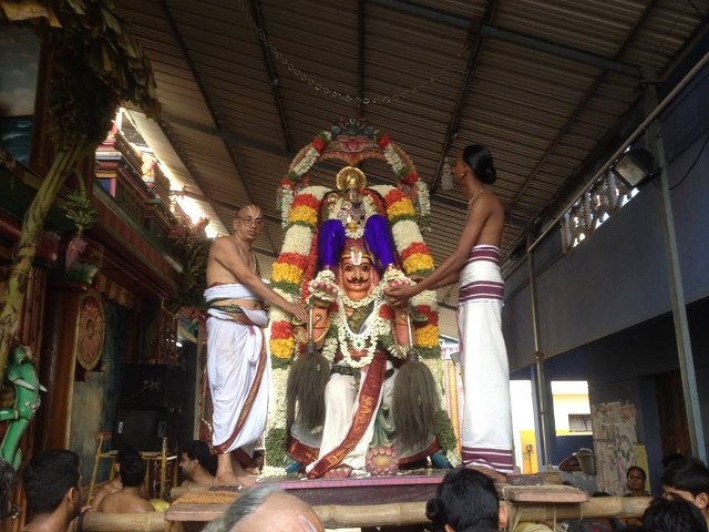 Mgr Nagar Avatara Utsavam day 2 Garuda sevai 2014 -4