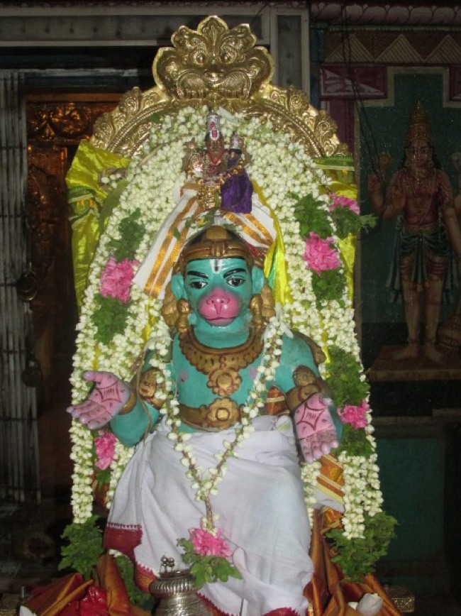 Nagai Sri Lakshmi Narasimhar Vaikasi Brahmotsavam Hanumantha Vahanam 2014--03