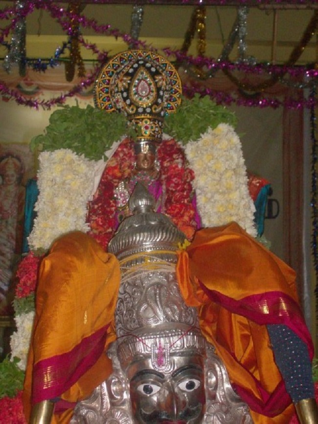 Narasimha Jayanthi uthsavam At Nanganallur Lakshmi Narasimhar temple15