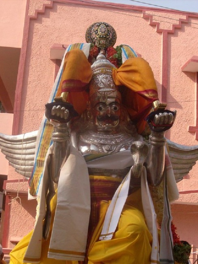 Narasimha Jayanthi uthsavam At Nanganallur Lakshmi Narasimhar temple4