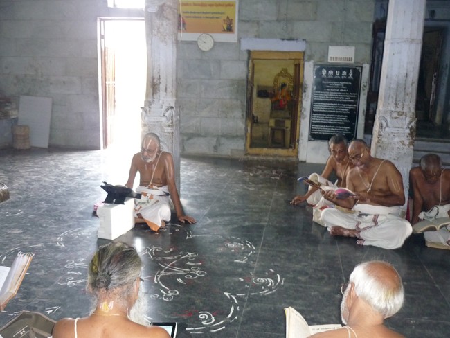 Ramanuja Jayanthi Parayanam at Dasavathara Sannithi day 1  2014 -04