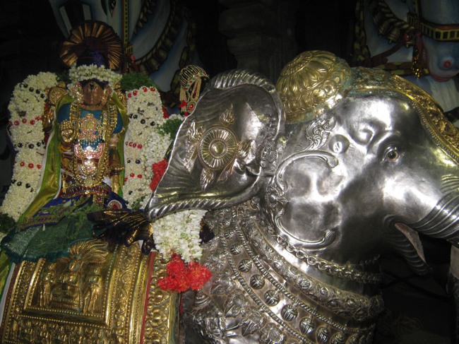 Sarangapani temple Chithirai Brahmotsavam Yanai Vahanam 2014--01