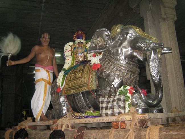 Sarangapani temple Chithirai Brahmotsavam Yanai Vahanam 2014--08