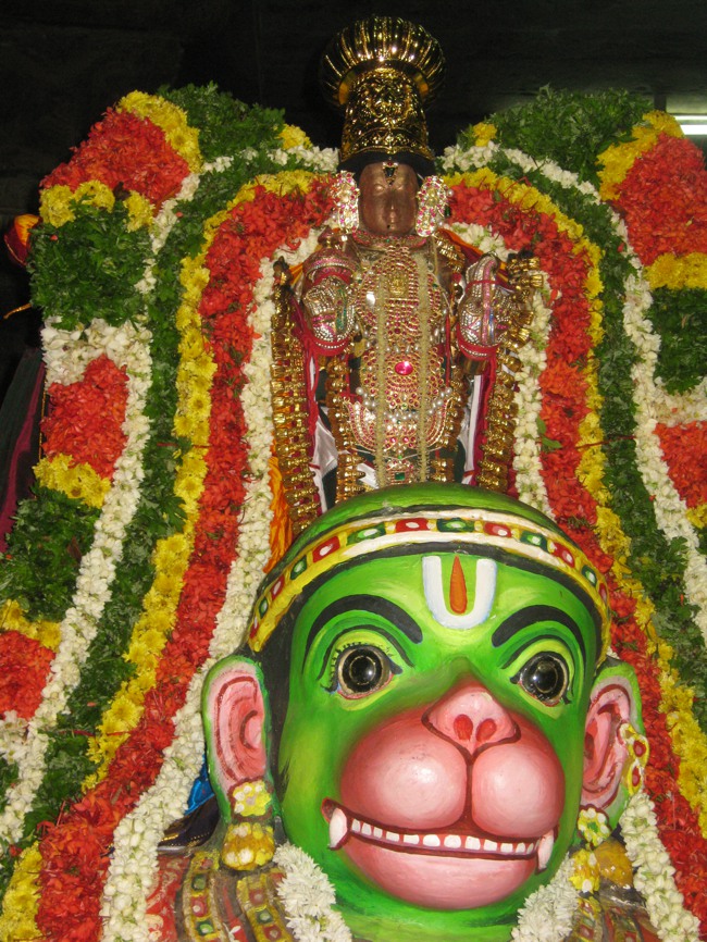 Sri Sarangapani Temple  Chithirai Brahmotsavam Hanumantha Vahanam 2014--0025