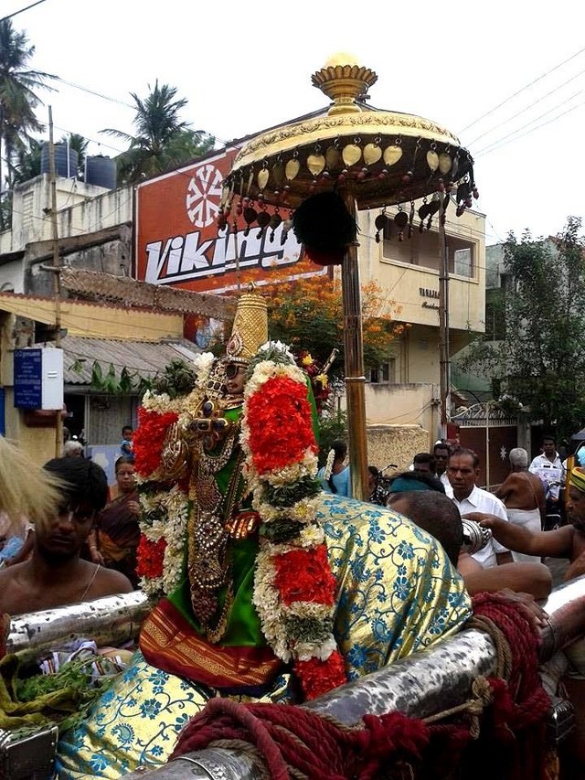 Srirangam Namperumal Gajendra Moksham at Amma Mandapam 2014 -10
