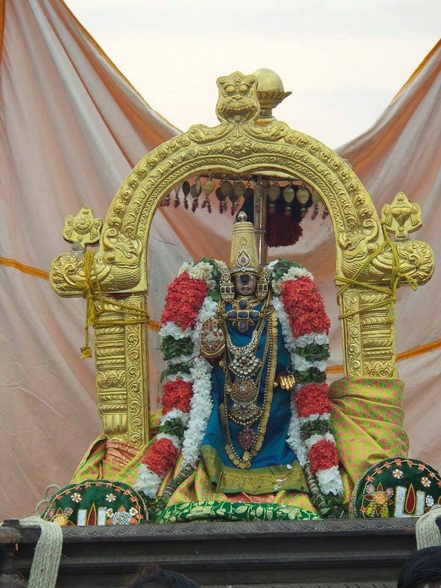 Srirangam Namperumal Gajendra Moksham at Amma Mandapam 2014 -12