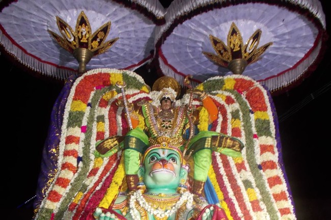 Therazhundur vaikasi Brahmotsavam Hanumantha vahanam  2014 -2