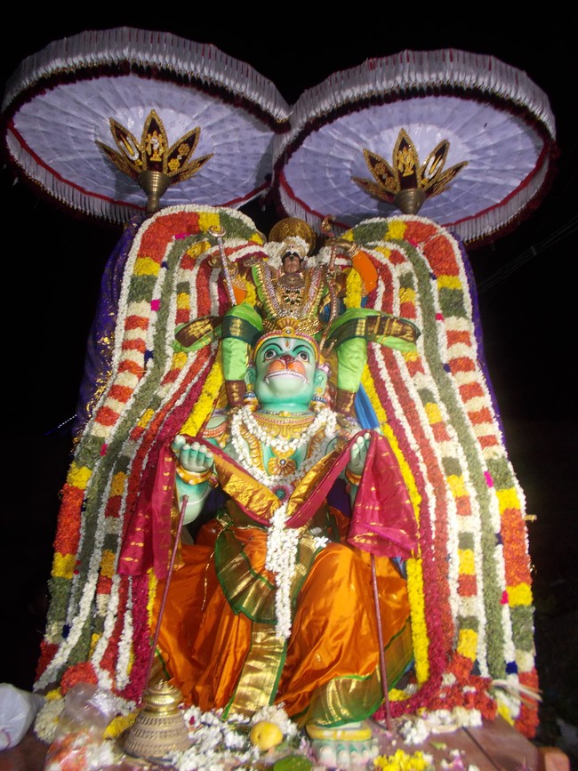 Therazhundur vaikasi Brahmotsavam Hanumantha vahanam  2014 -5