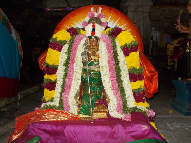 Thirukannamangai Bhakthavatsala Perumal Temple Chithirai Brahmotsavam Dvajorahanam 2014 -02
