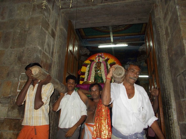 Thirukannamangai Bhakthavatsala Perumal Temple Chithirai Brahmotsavam Dvajorahanam 2014 -03
