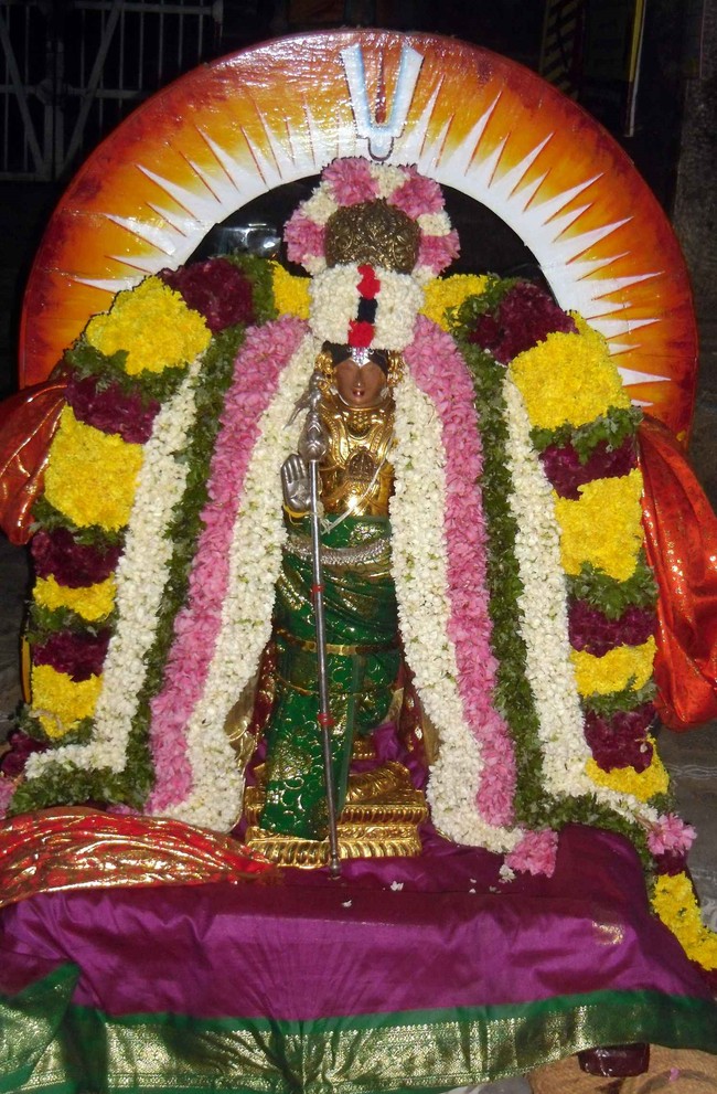 Thirukannamangai Bhakthavatsala Perumal Temple Chithirai Brahmotsavam Dvajorahanam 2014 -09