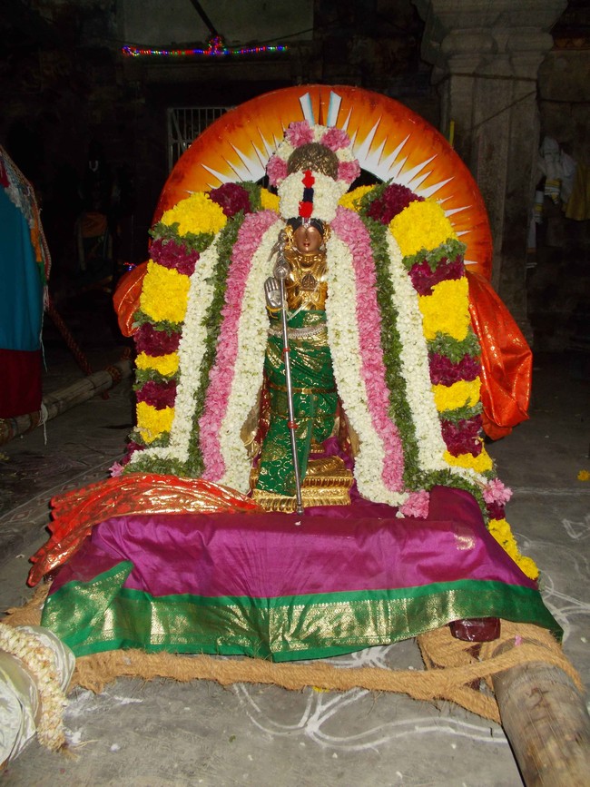 Thirukannamangai Bhakthavatsala Perumal Temple Chithirai Brahmotsavam Dvajorahanam 2014 -15