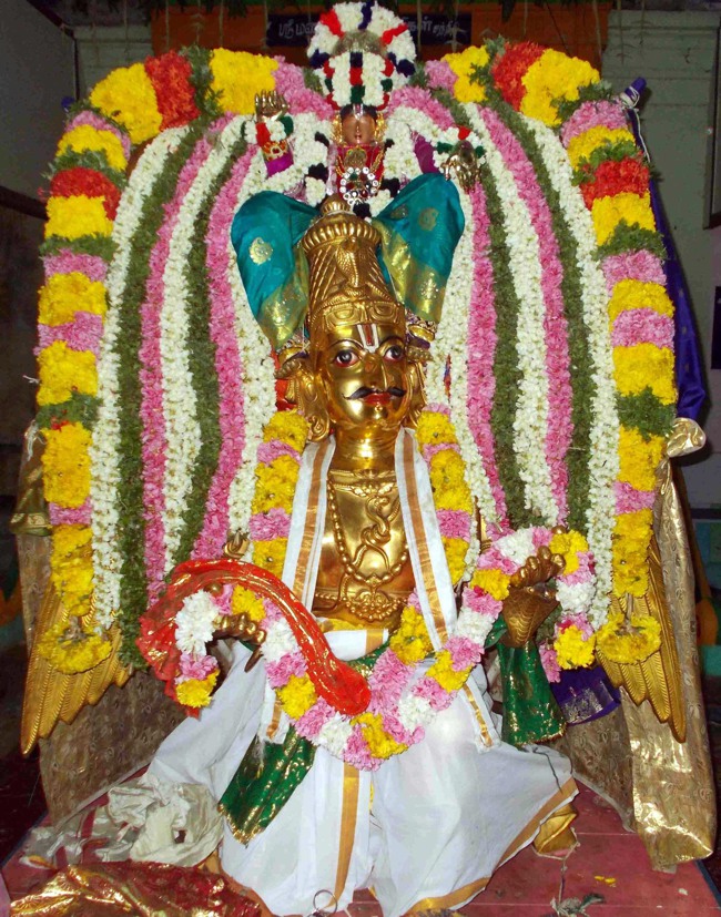 Thirukannamangai Bhakthsavatsala Perumal Chithiriai Brahmotsavam Garuda Sevai 2014--16