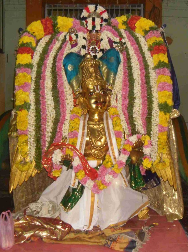 Thirukannamangai Bhakthsavatsala Perumal Chithiriai Brahmotsavam Garuda Sevai 2014--28