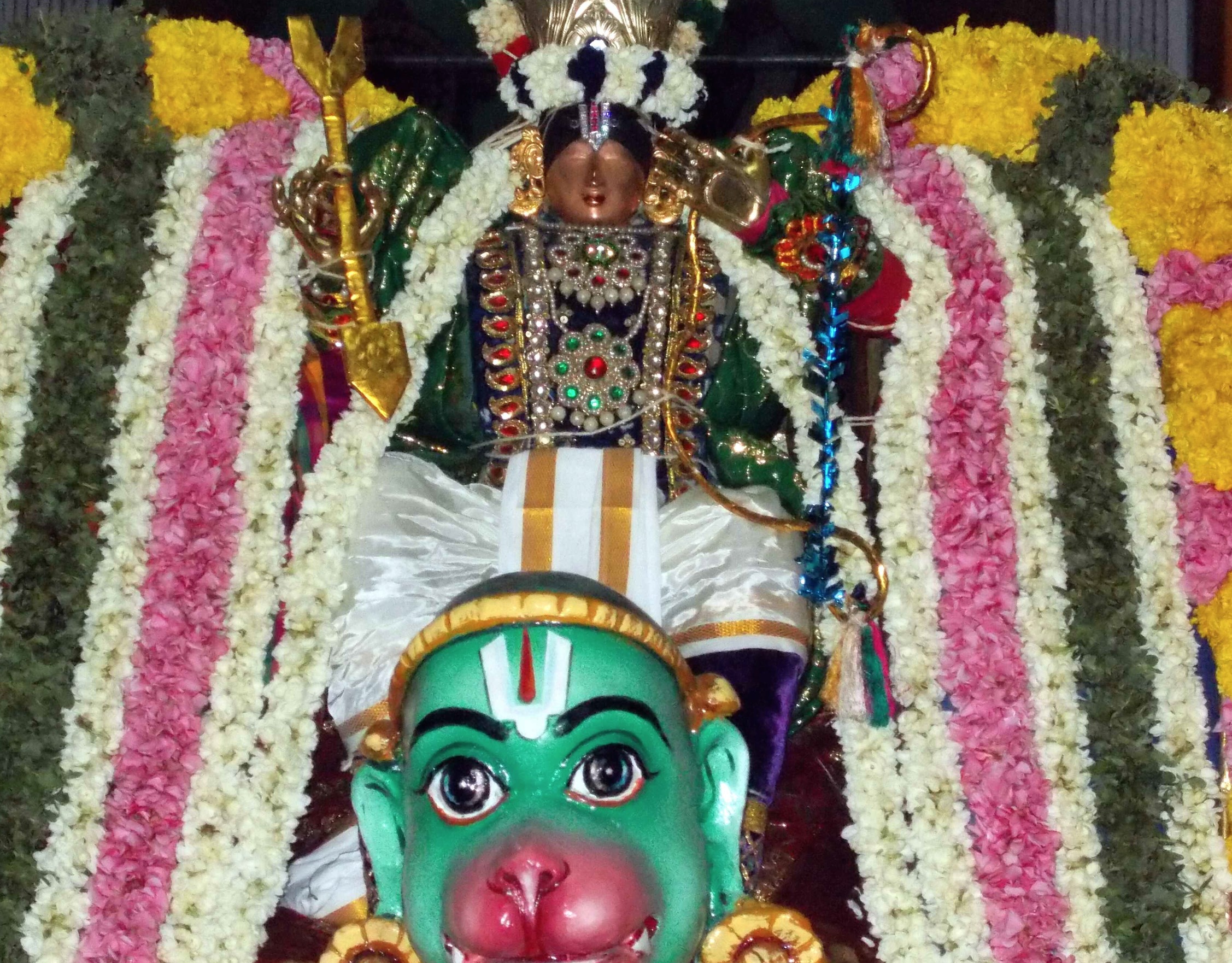 Thirukannamangai hanumantha vahanam