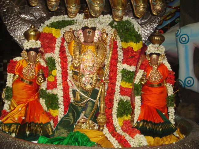 Thirukudanthai Sarangapani  Perumal Chithirai Brahmotsavam Sesha Vahanam 2014--03