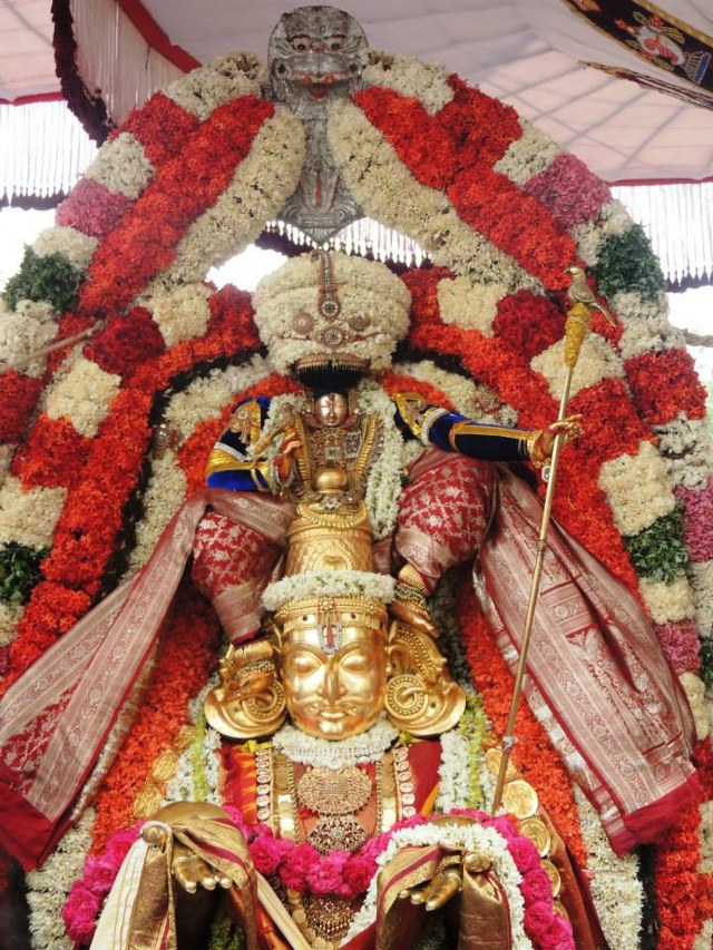Thiruvahindrapuram Chithirai Brahmotsavam Garuda Sevai 2014 -08