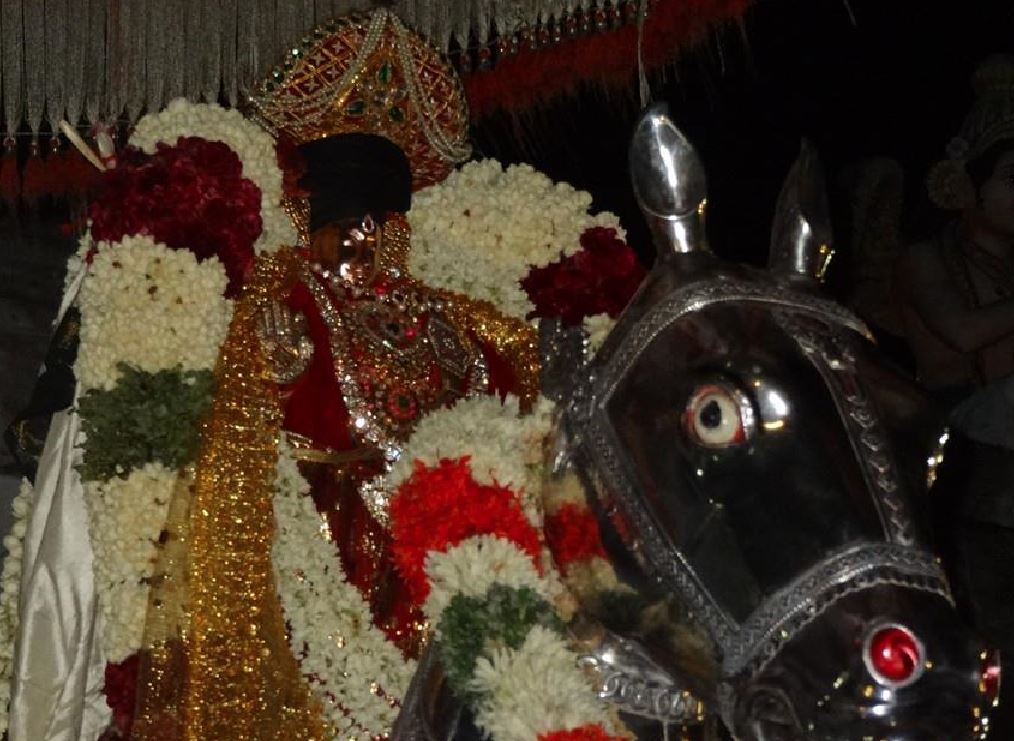 Thiruvahindrapuram Devanathan in Kudhirai Vahanam