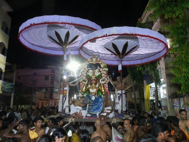 Thiruvallur Sri Veeraraghava Perumal Brahmothsavam Hanumantha Vahanam 6