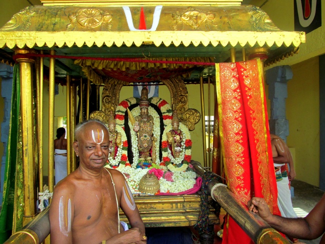 Thiruvallur Sri Veeraraghava Perumal Chithirai Brahmotsavam Day 1 Morning 04-05-2014    13