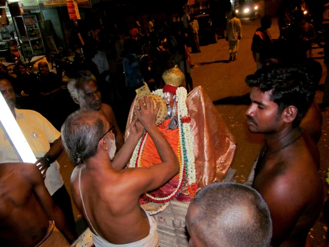 Thiruvallur Sri Veeraraghava Perumal Chithirai Brahmotsavam Pusha Pallaku  Night 16-05-2014   08
