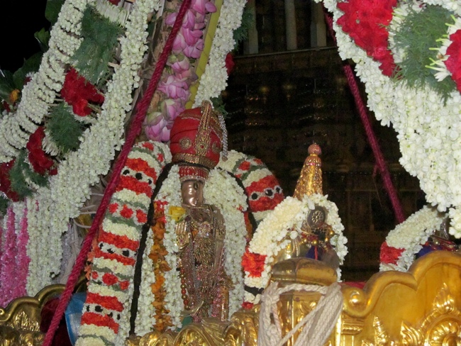 Thiruvallur Sri Veeraraghava Perumal Chithirai Brahmotsavam Pusha Pallaku  Night 16-05-2014   11