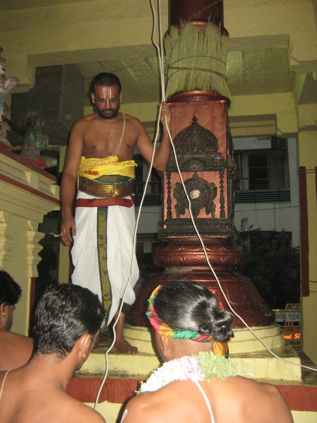 West Mambalam Kothandaramaswamy temple Brahmotsavam Dvajorahanam 2014 -08